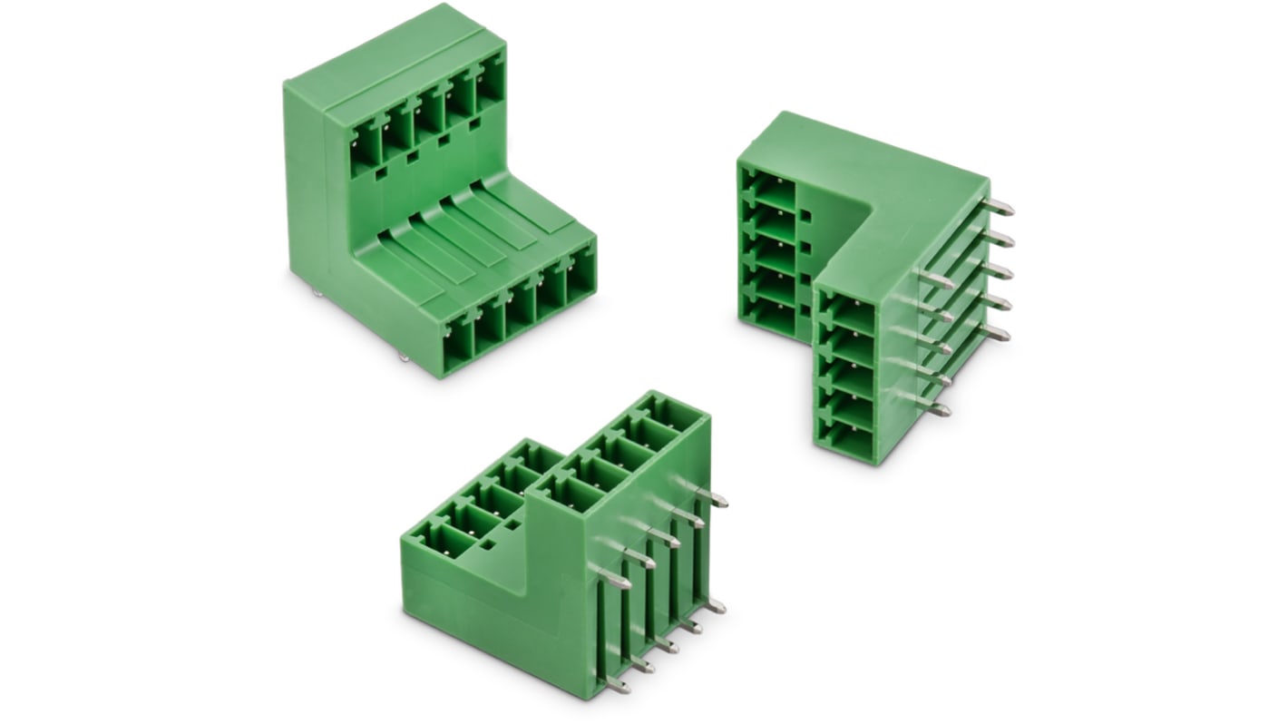 Wurth Elektronik WR-TBL Steckbarer Klemmenblock Header 8-Kontakte 3.81mm-Raster Gerade