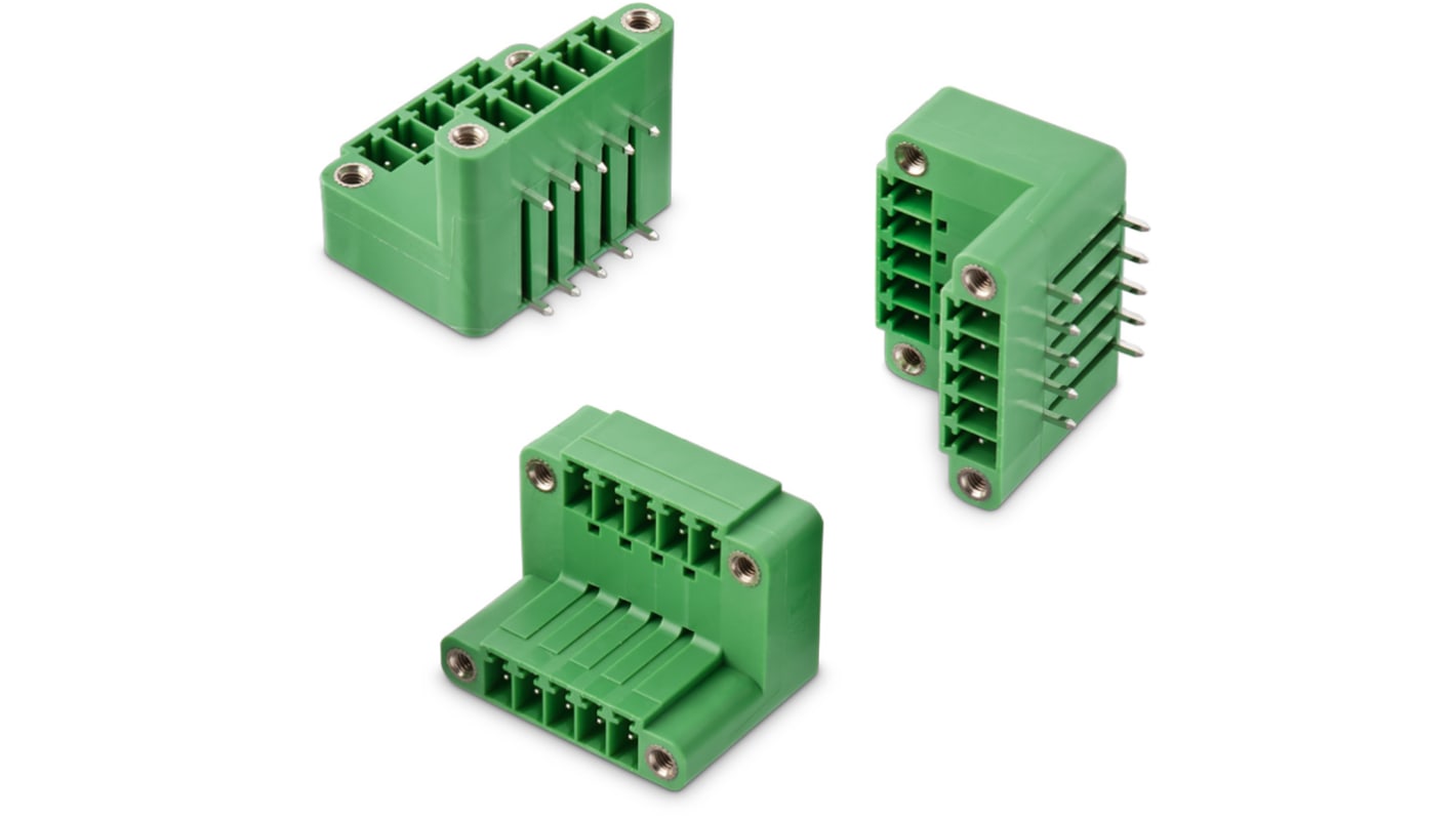 Wurth Elektronik WR-TBL Steckbarer Klemmenblock Header 10-Kontakte 3.81mm-Raster Gerade