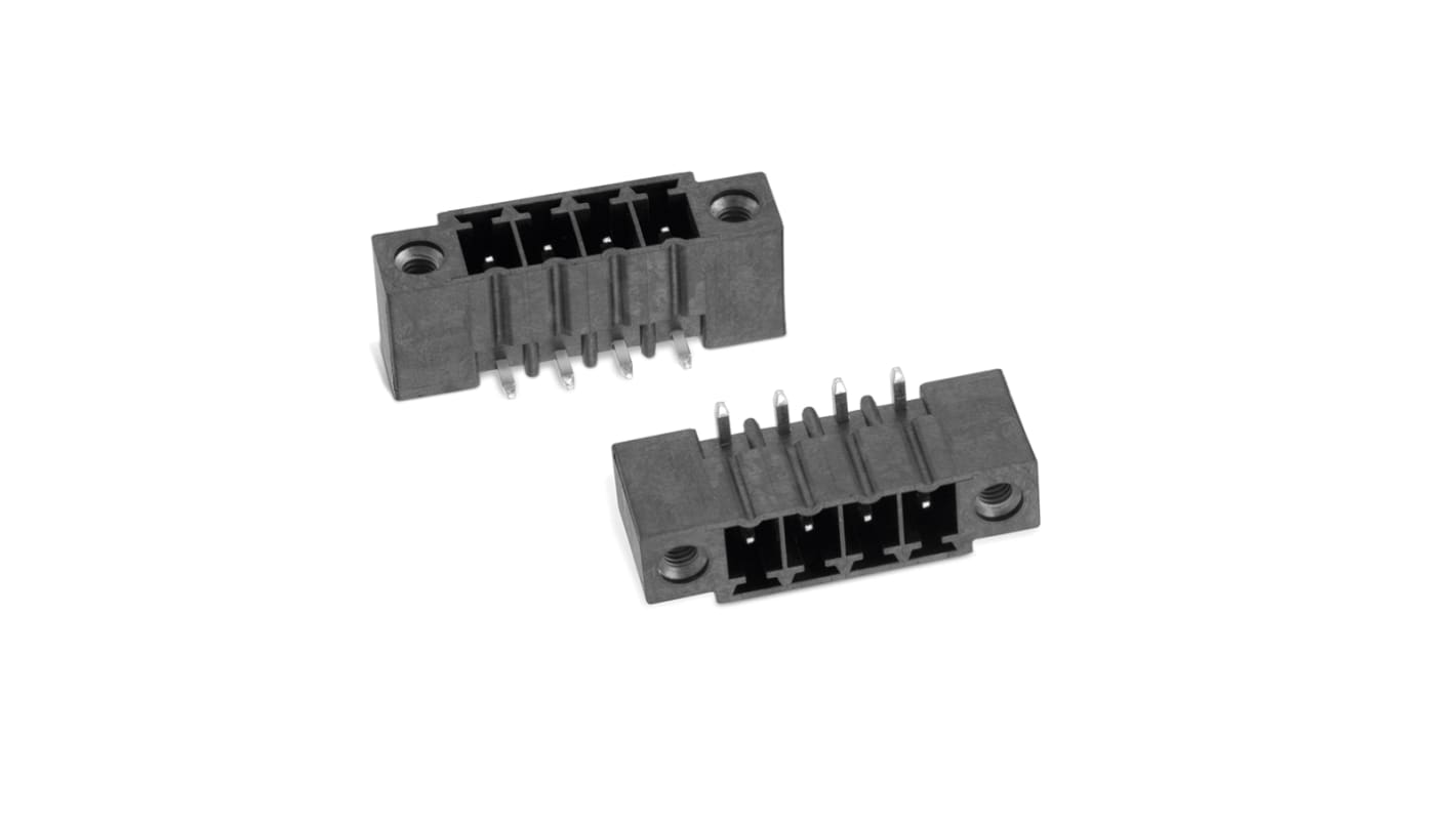 Wurth Elektronik, 3.81mm Pitch, 7013, 6 Way, Horizontal, Pluggable Terminal Block, Header, PCB Mount, Solder