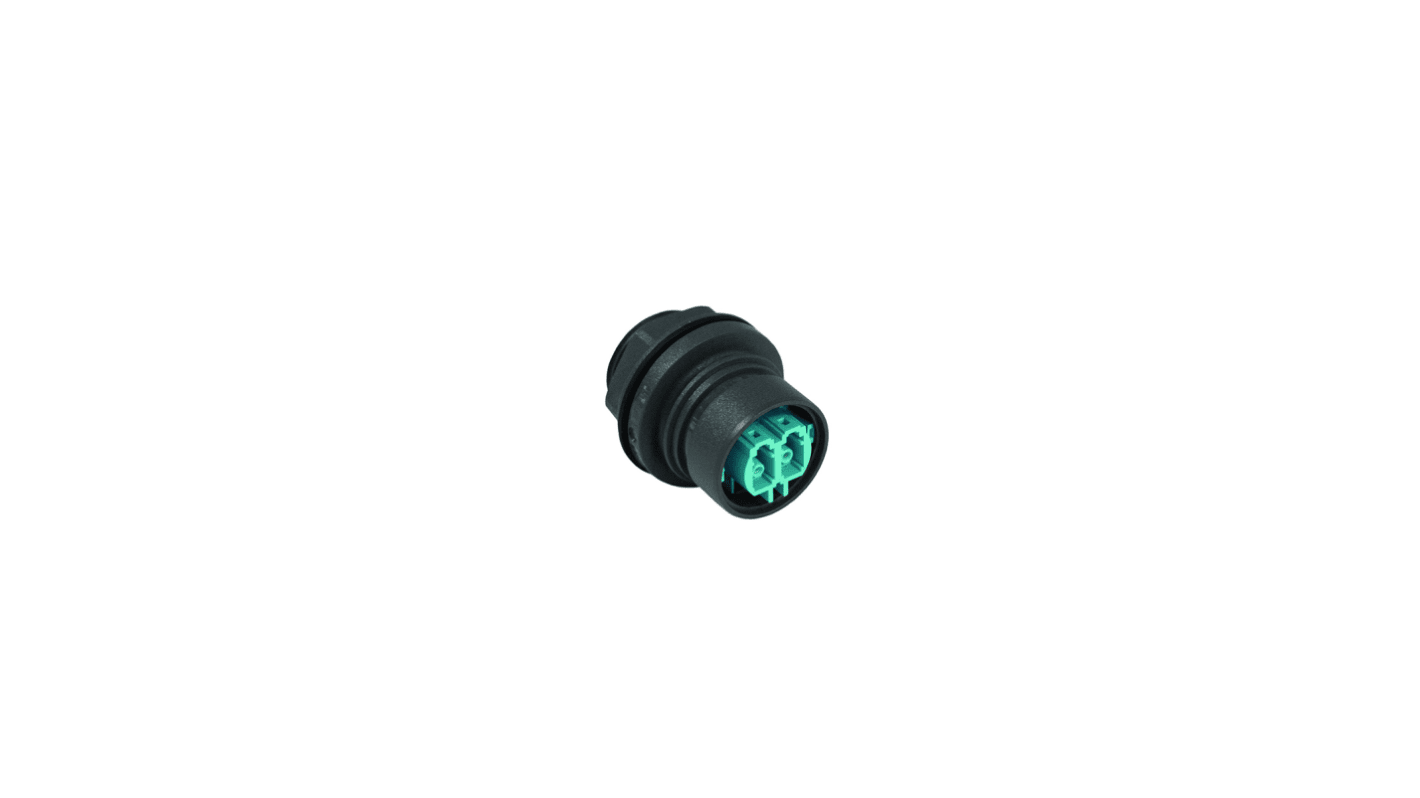 Bulgin, 6000, LC Multimode Duplex Fibre Optic Connector, OM3
