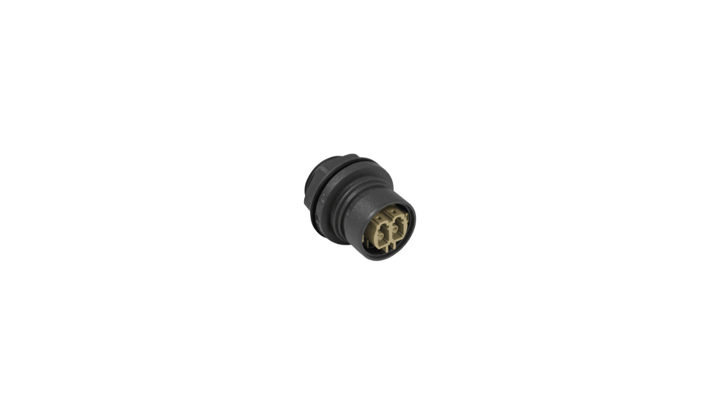 Bulgin, 6000, LC Multimode Duplex Fibre Optic Connector, OM1