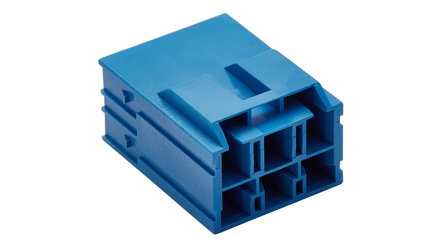 Molex, CP-6.5 Male Connector Housing, 6.5mm Pitch, 6 Way, 2 Row