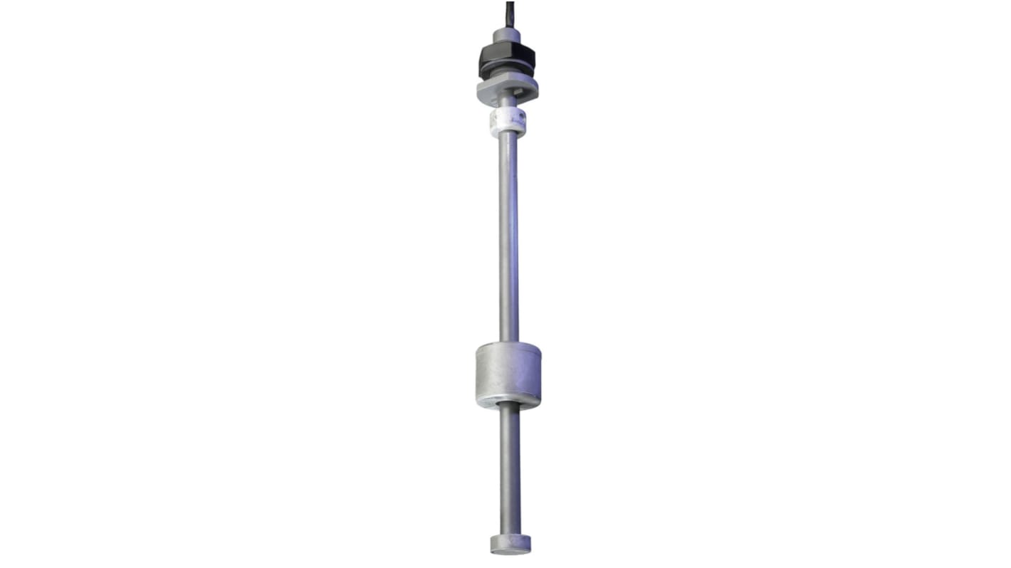 RS PRO PPS浮球开关, 内部安装, 最大直流120V, 最高+85°C, 线长1m