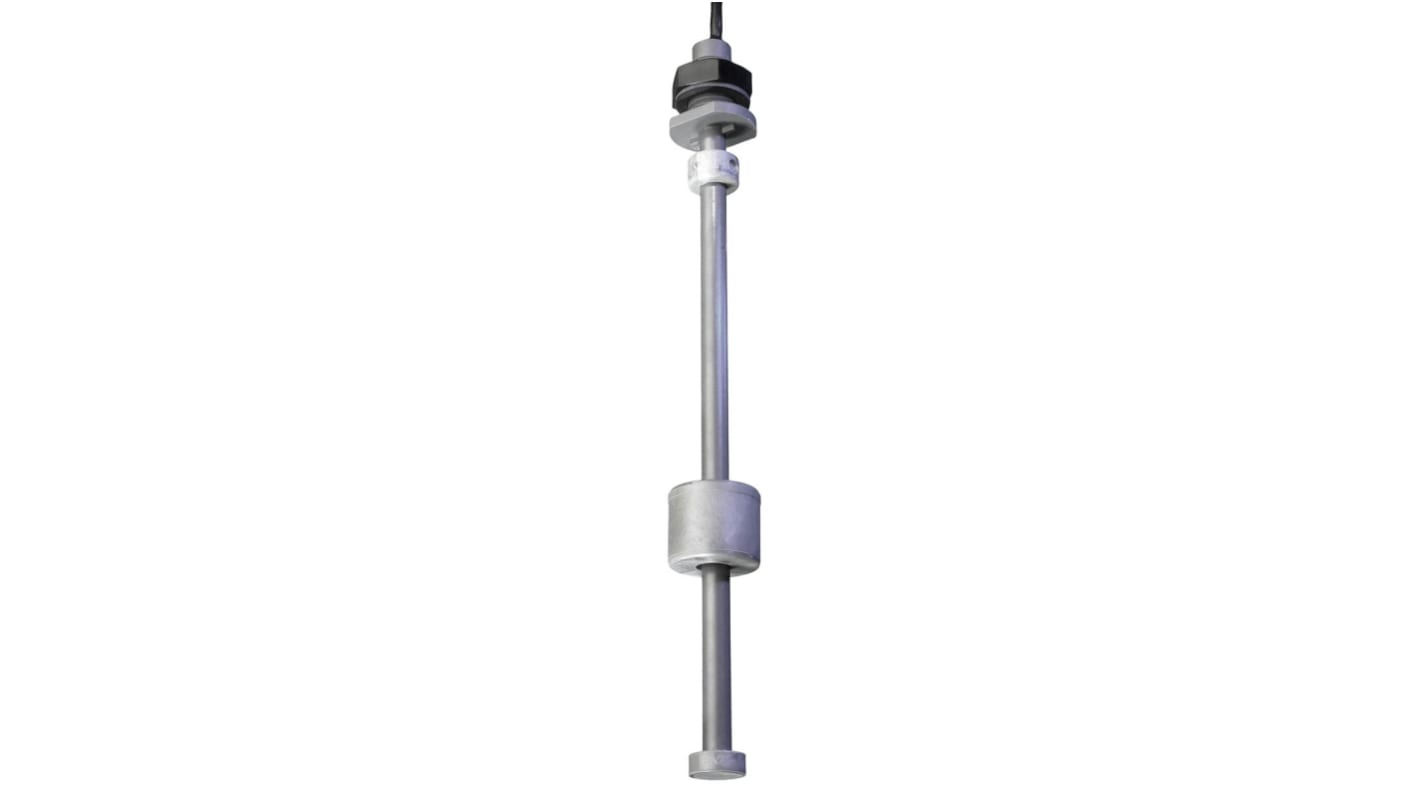 RS PRO PPS浮球开关, 内部安装, 最大直流120V, 最高+85°C, 线长1m