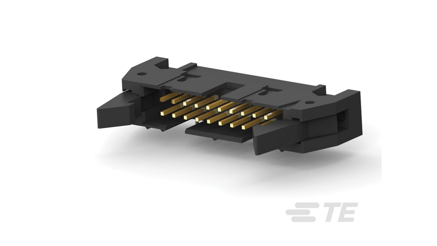Wtyk PCB 20-pinowe raster: 2.54mm 2-rzędowe TE Connectivity Przewlekany 1.0A 250.0 V.