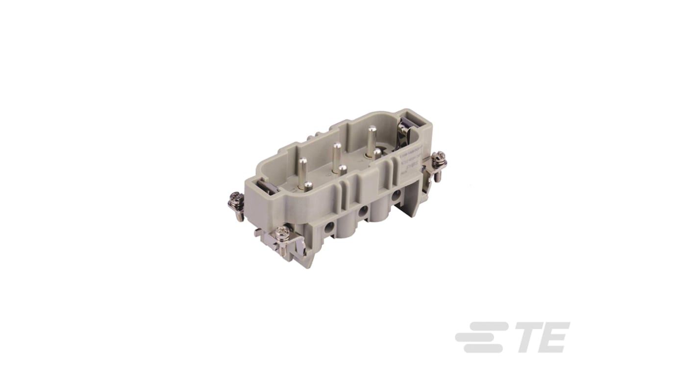 TE Connectivity HDC HSB Industrie-Steckverbinder Kontakteinsatz, 6-polig 35A, Schrauben