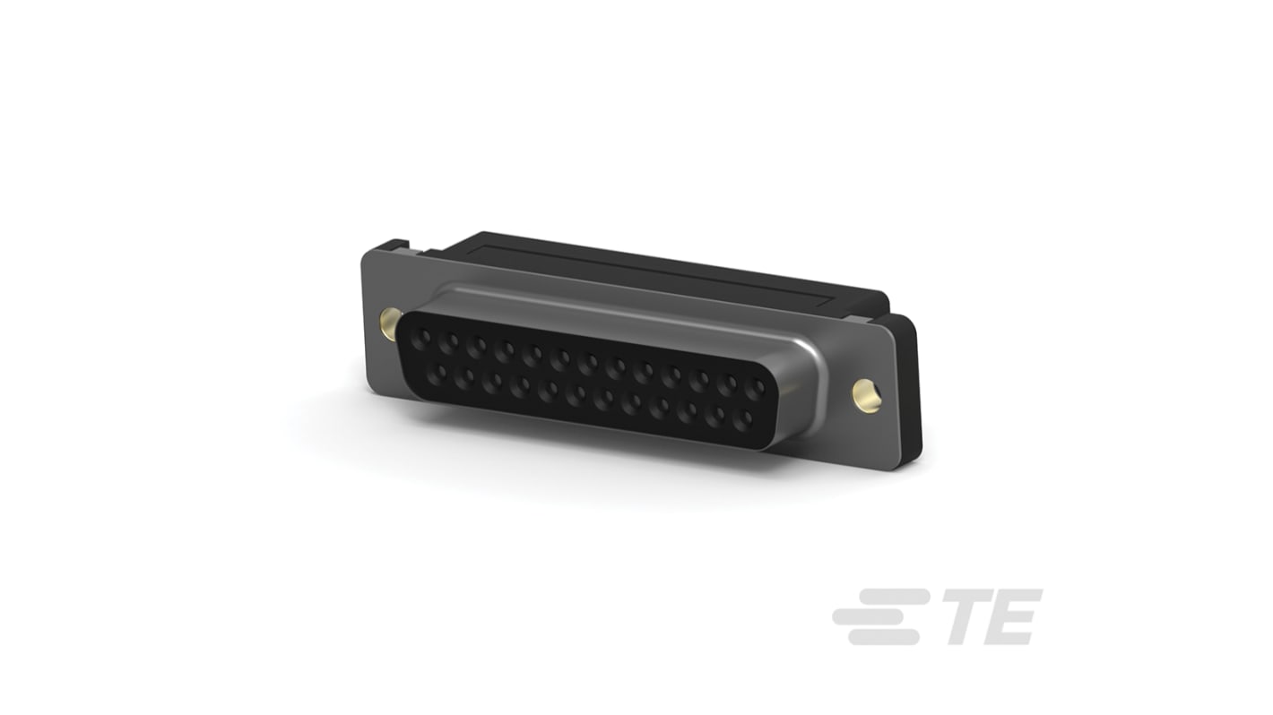 TE Connectivity Amplimite HDF Series Female RJ11 Connector, Cable Mount 25 -Way