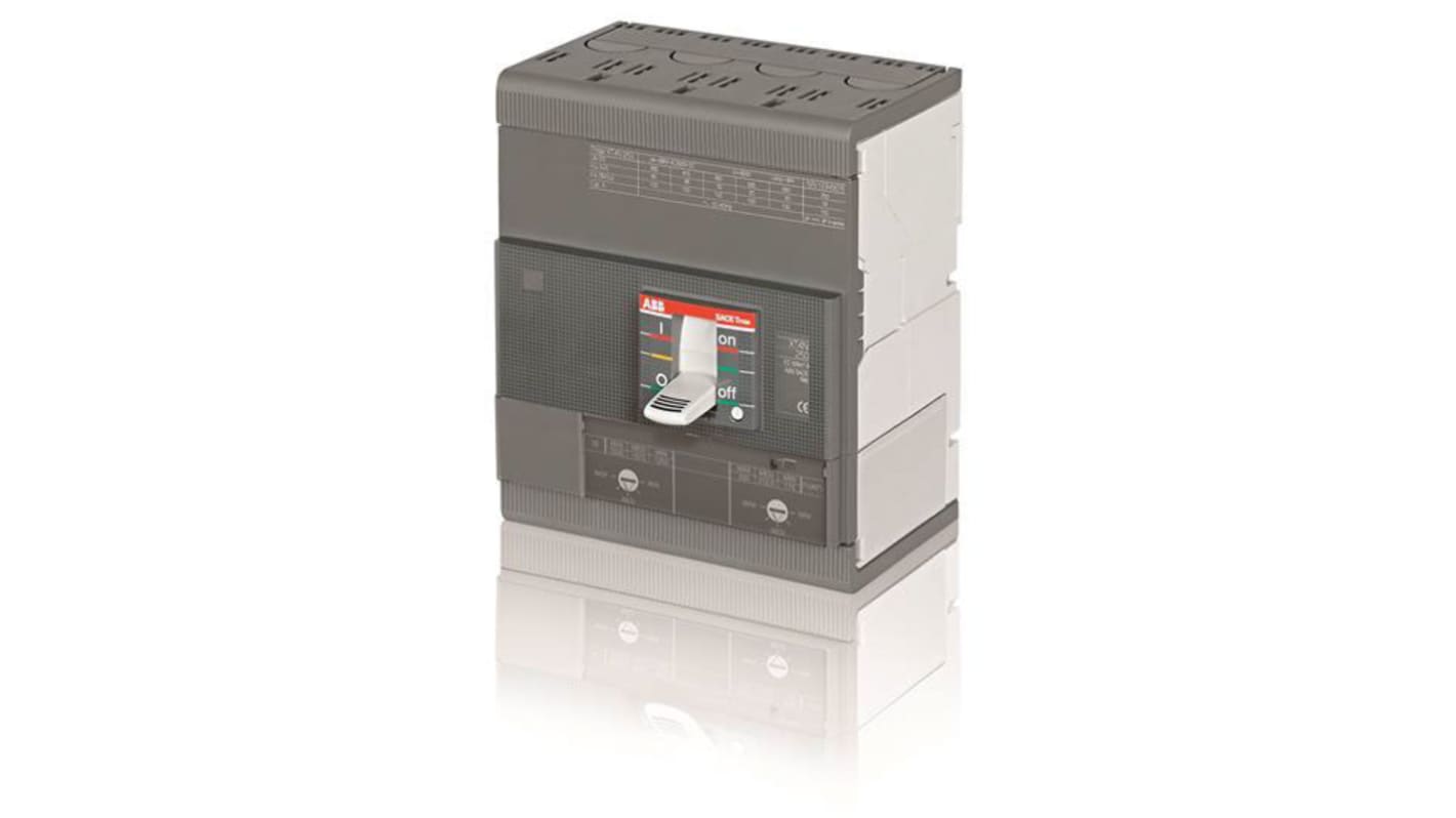 ABB MCCB 4P 200A, Breaking Capacity 27 kA