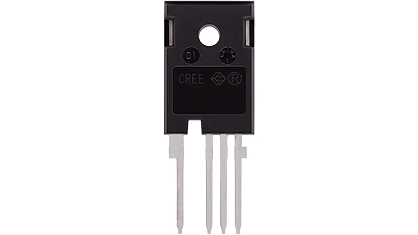 Wolfspeed N-Kanal, THT MOSFET 1200 V / 63 A 283 W, 4-Pin TO-247-4