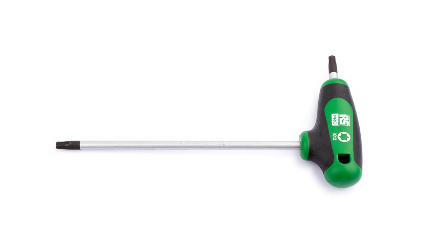RS PRO 1-Piece Torx Key, T25 Size, T Shape, Long, Short Arm