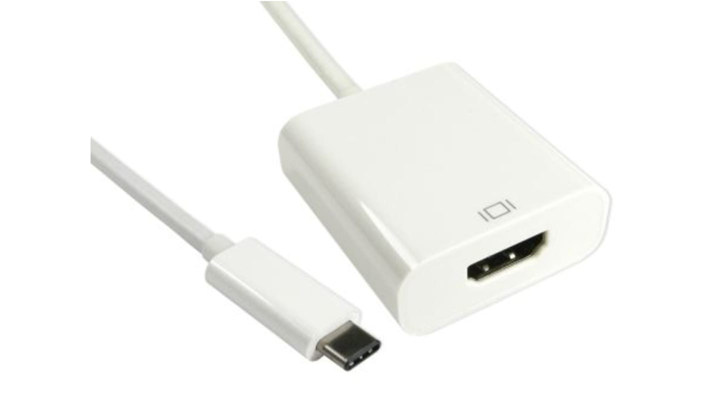 15CM  USB TYPE C M - HDMI F ADAPTOR