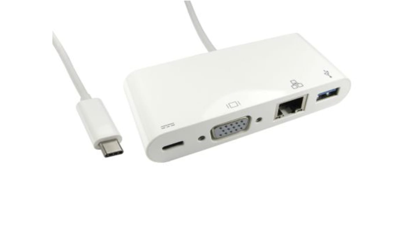 15CM USB TYPE C M - VGAUSB&GIGABIT ADAPT