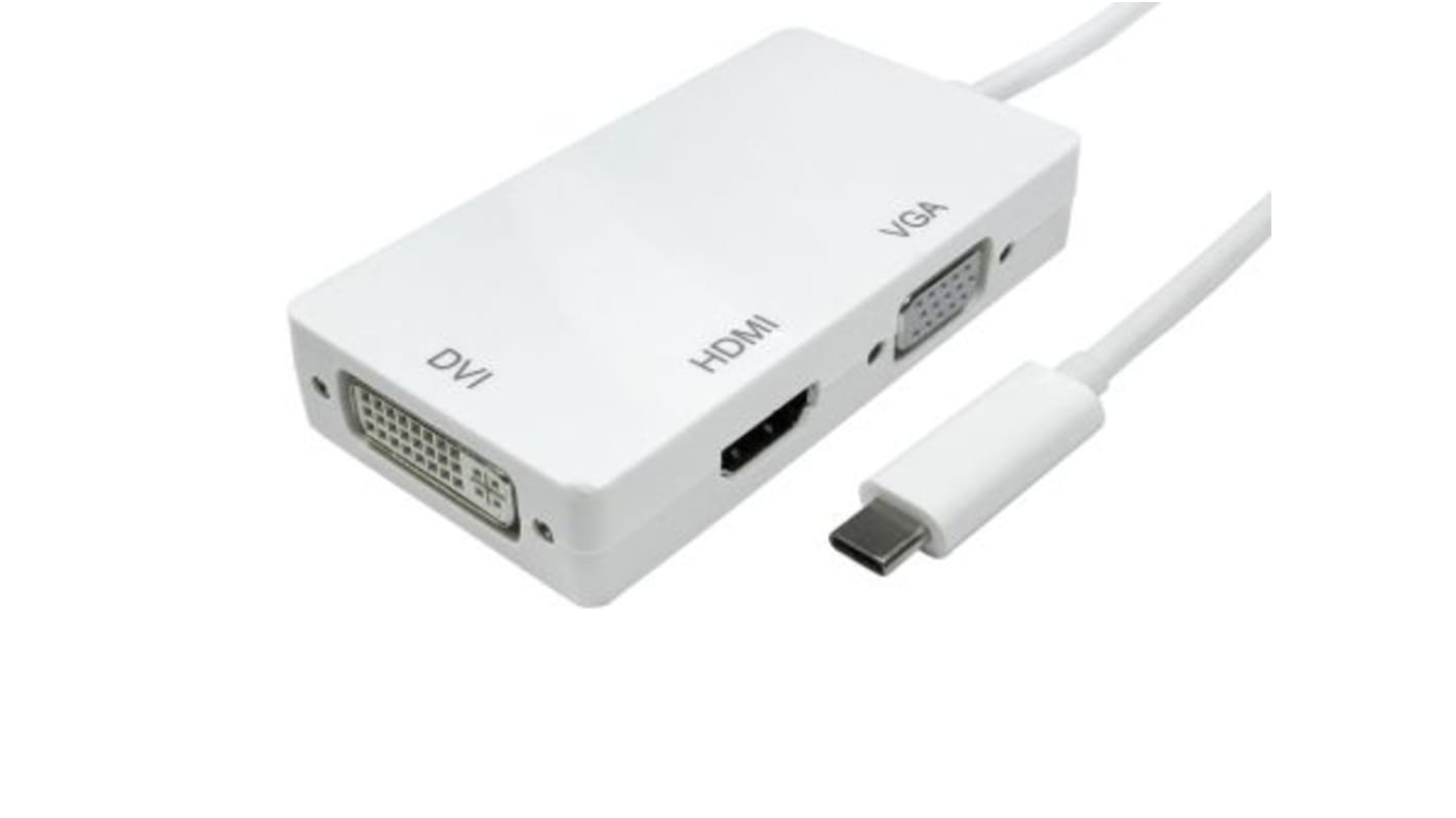 USB TYPE C TO HDMI, DVI OR VGA ADAPTOR