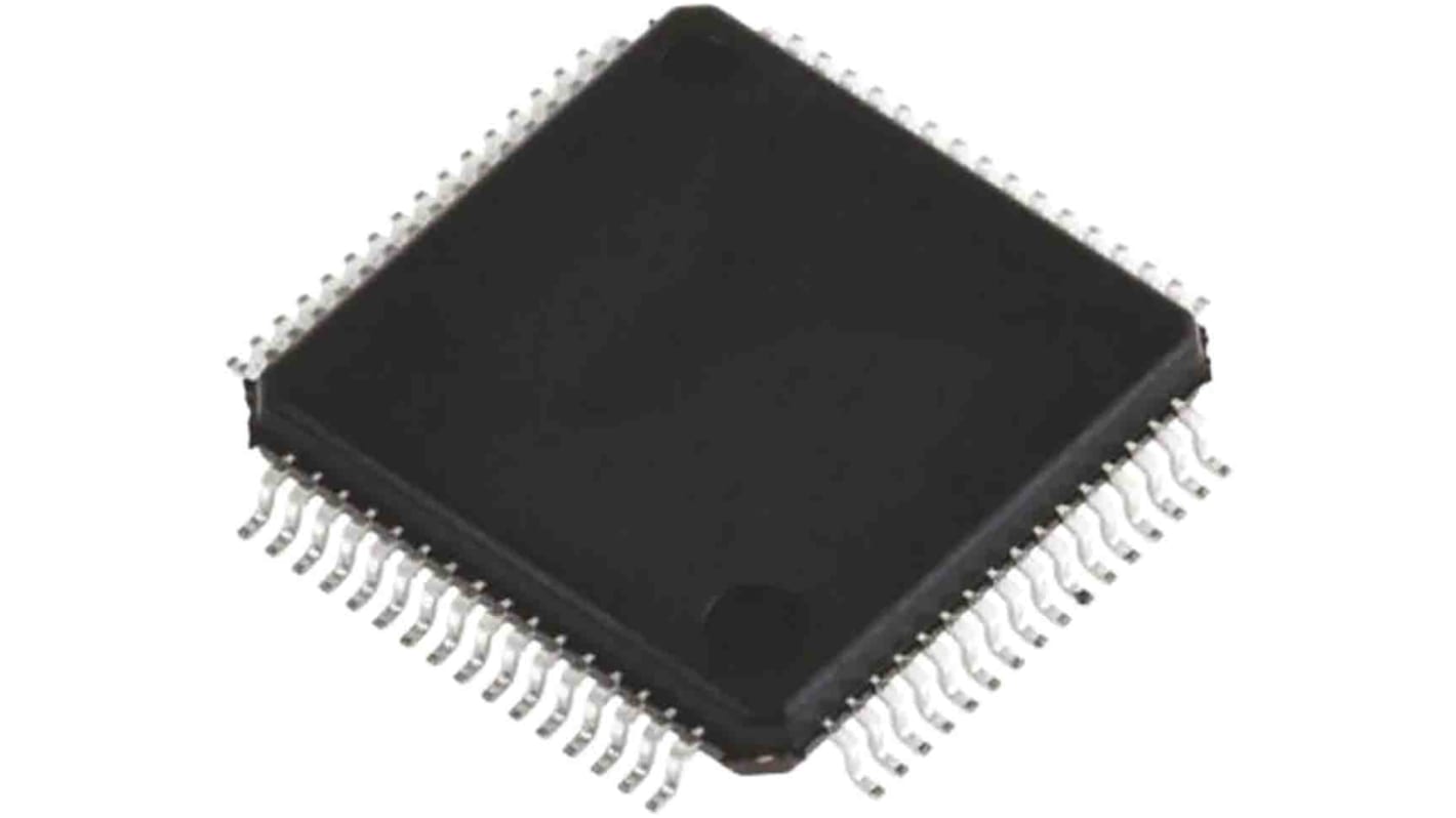 Renesas Electronics RX210单片机, RX内核, 64针, LQFP, 最大50MHz, 256 kB 闪存, 32 kB RAM
