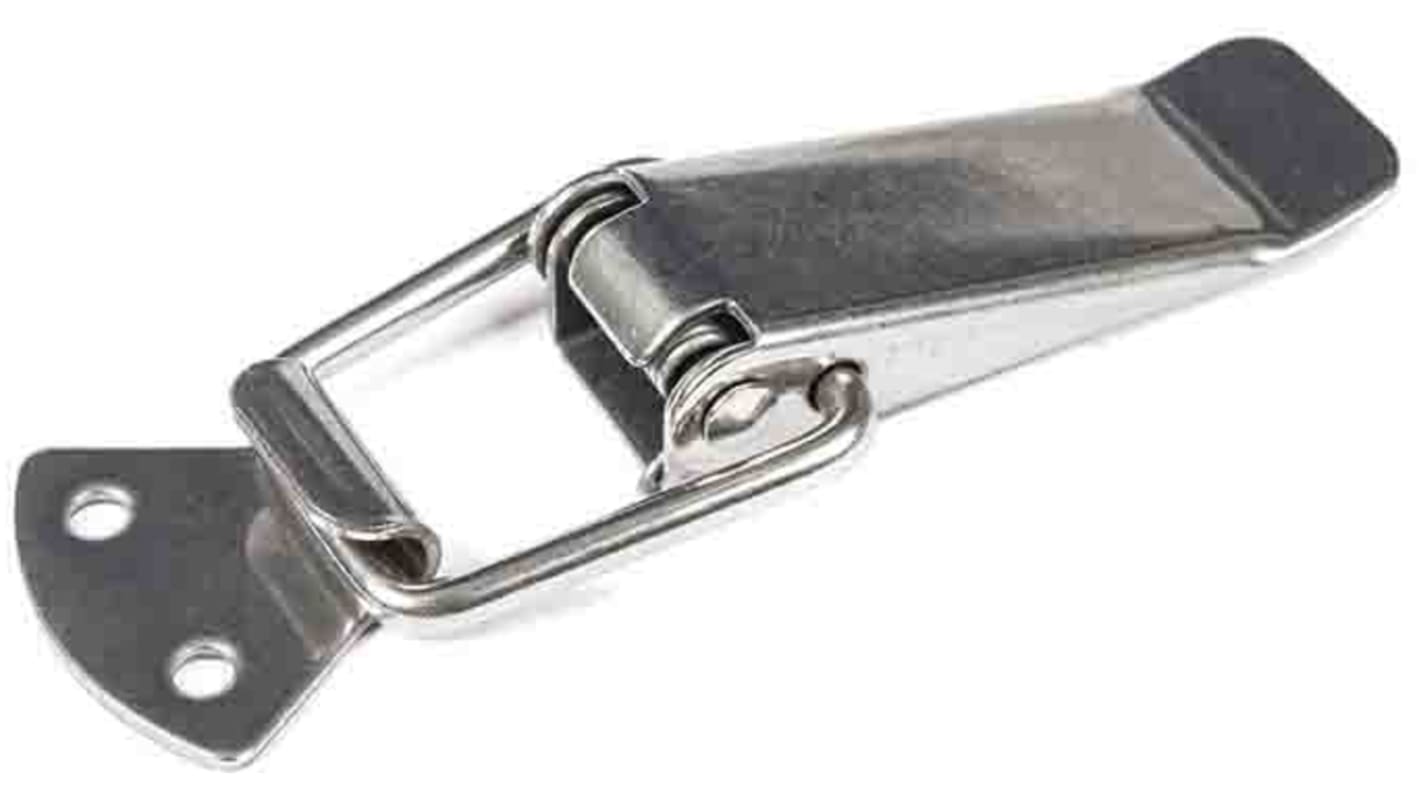 RS PRO Stainless Steel Toggle Latch, 133 x 37 x 17mm