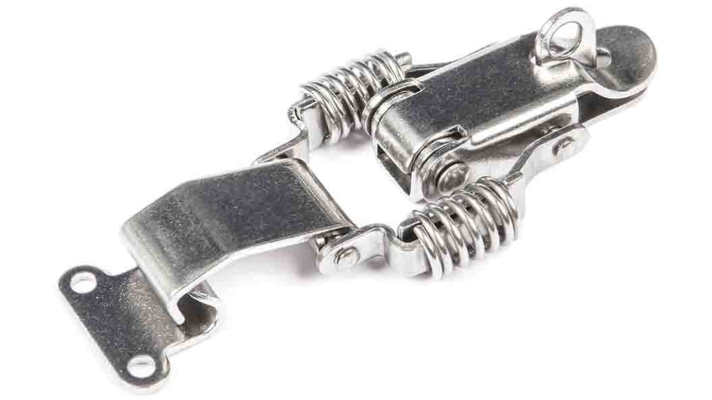 RS PRO Edelstahl Spannverschluss federbelastet, abschließbar 94 x 36 x 17mm