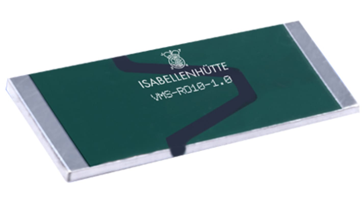 Isabellenhutte 2512贴片电阻, 20mΩ, 3 W @ 95°C, ±1%容差, <20ppm/K, VMS系列