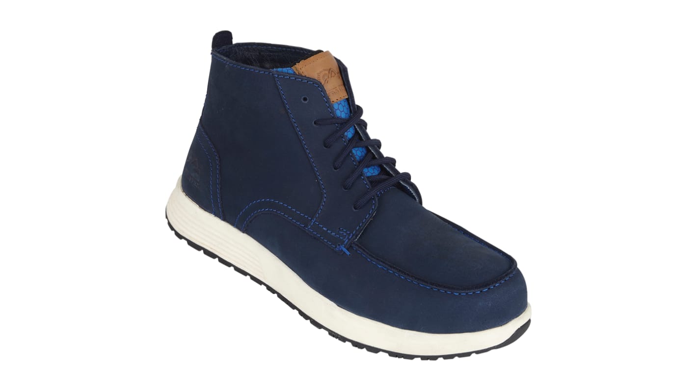 Scarponcini antinfortunistici S3 Himalayan da  Unisex tg. 42, col. Marrone chiaro, resistenti all'acqua, con puntale di