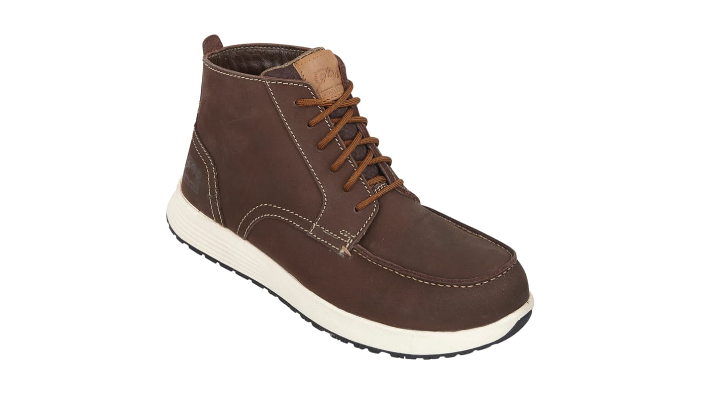 4415BR050 Himalayan 4415 Brown Non Metallic Toe Capped Unisex Safety Boots UK 5 EU 38 RS