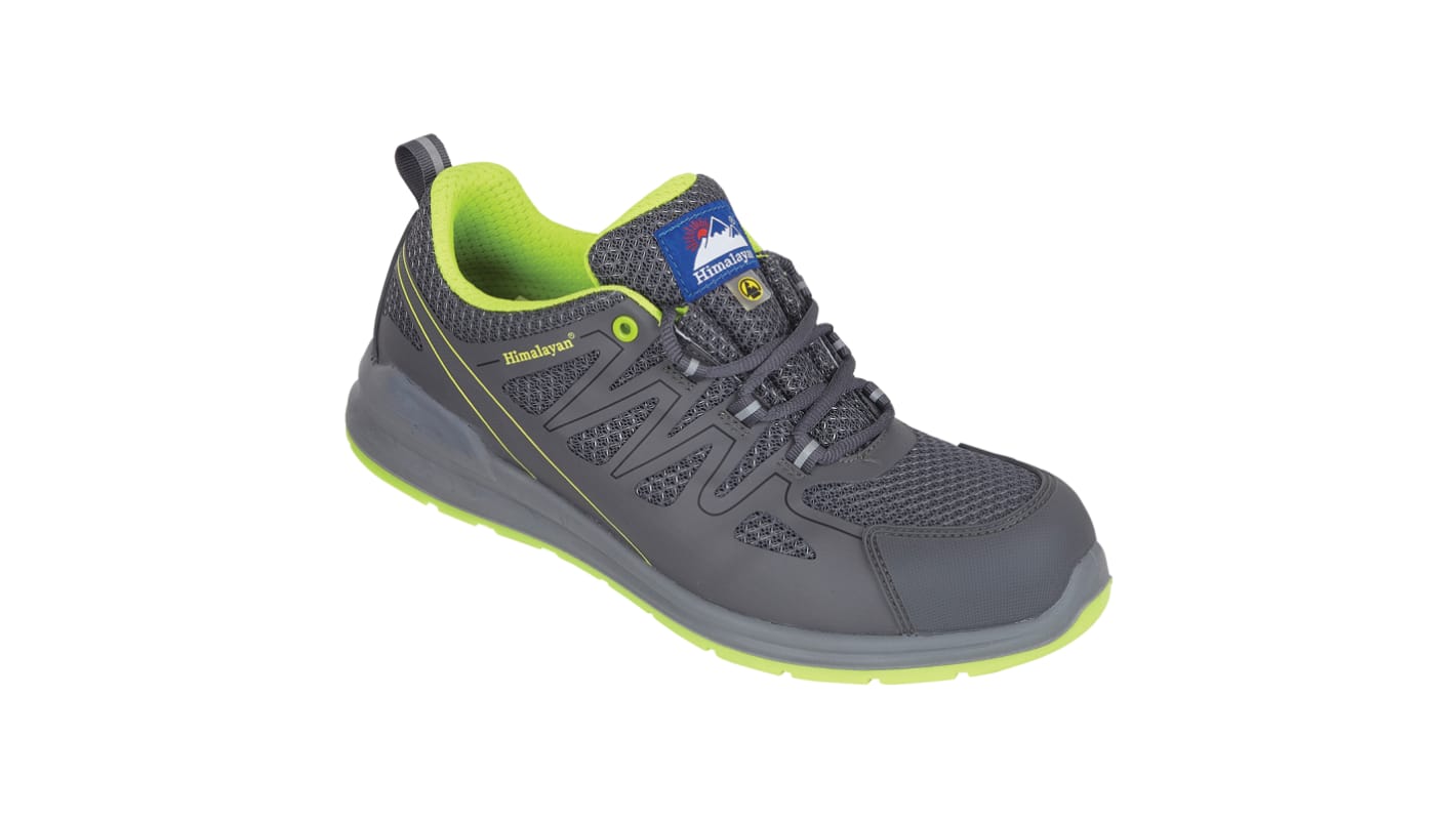 Himalayan 4334 Unisex Grey Non Metallic  Toe Capped Safety Trainers, UK 9, EU 43