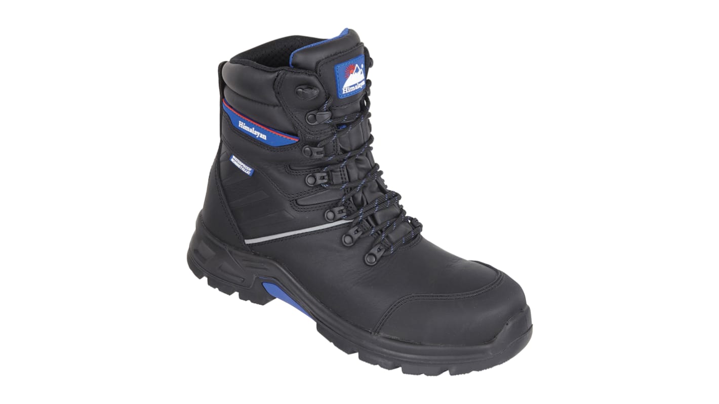 Himalayan 5210 Black Non Metallic Toe Capped Safety Boots, UK 10, EU 44