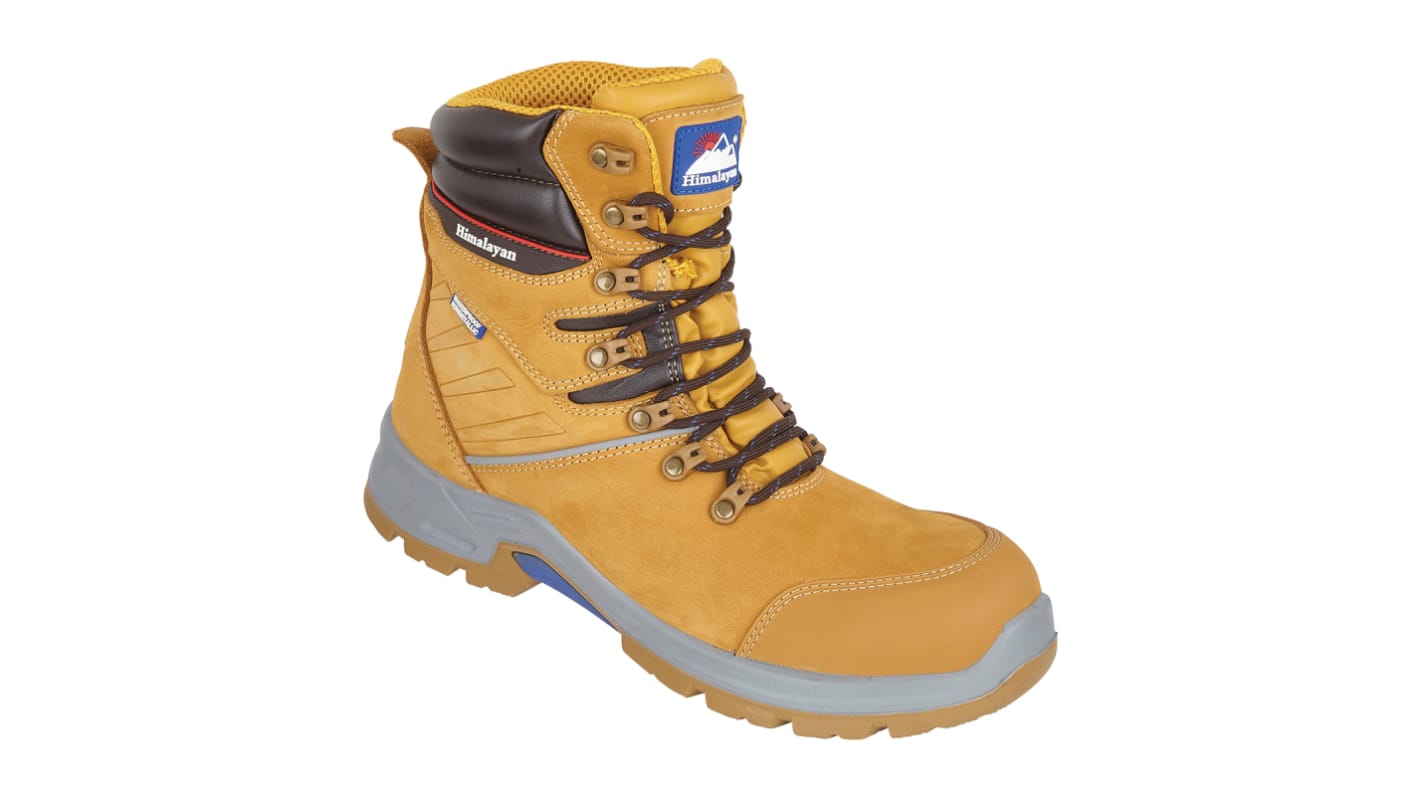 Himalayan 5211 Honey Non Metallic Toe Capped Safety Boots, UK 9, EU 43