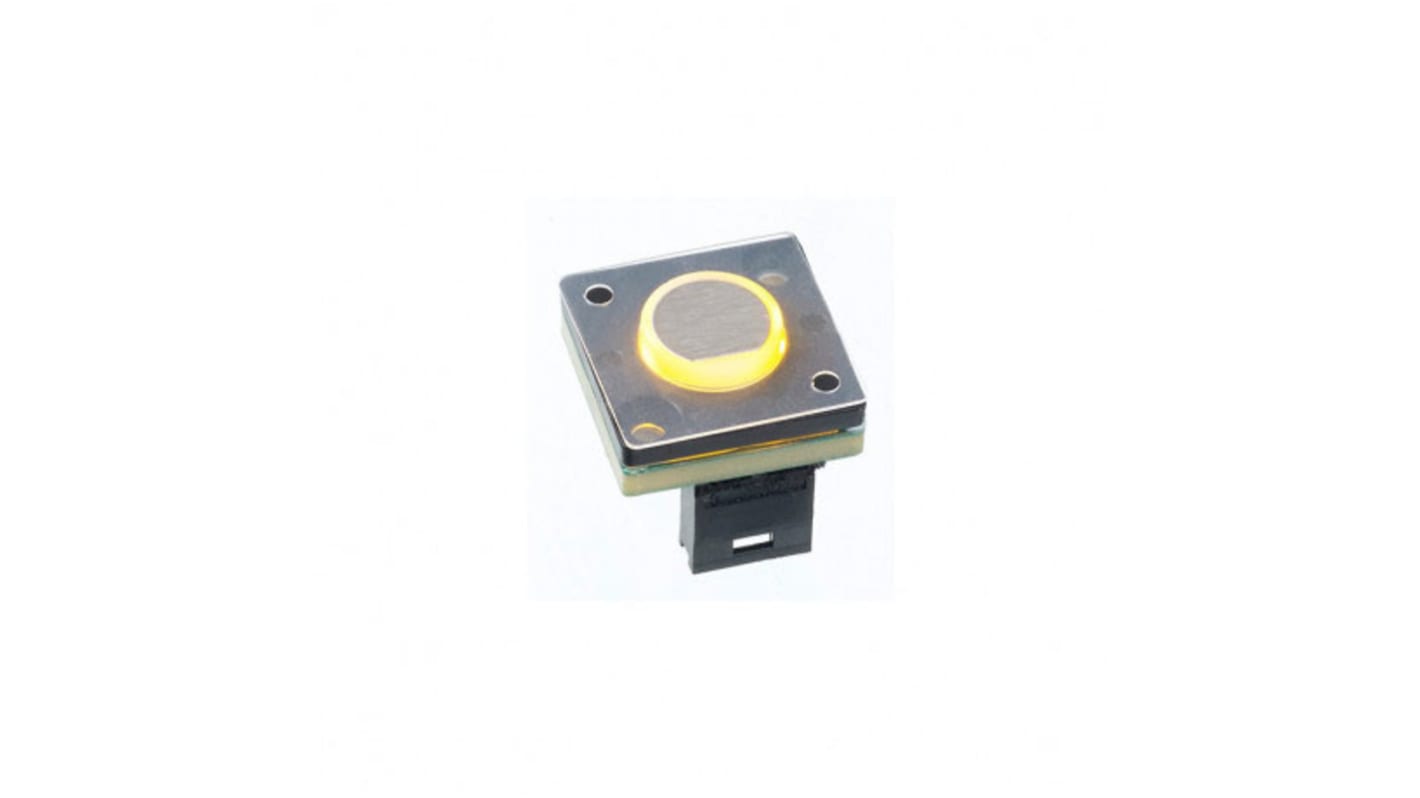 APEM PR Series Push Button Switch, Panel Mount, 14.5mm Cutout, SPST, IP65