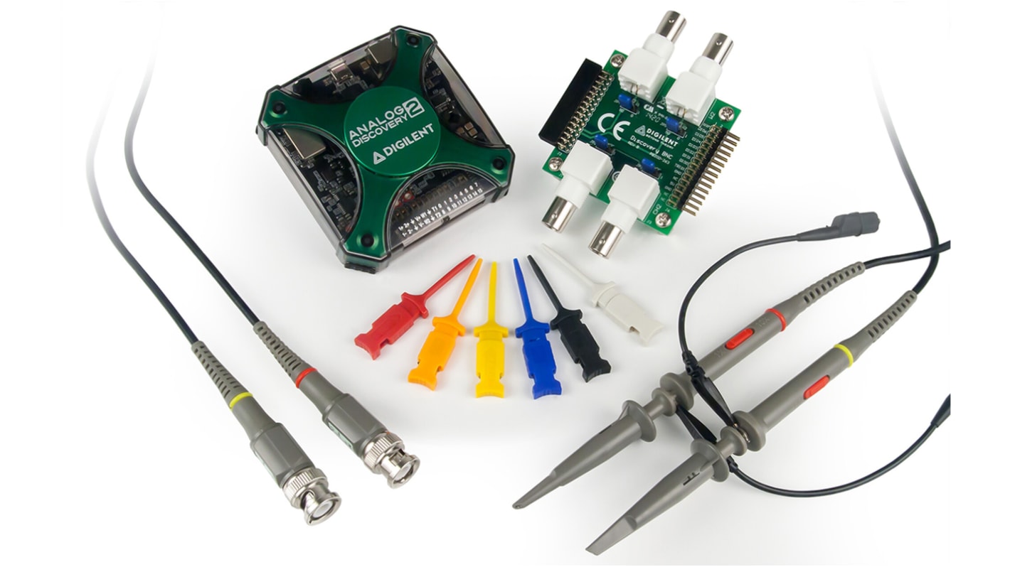 Osciloscopio basado en PC Digilent 240-123, canales:2 A, 30MHZ