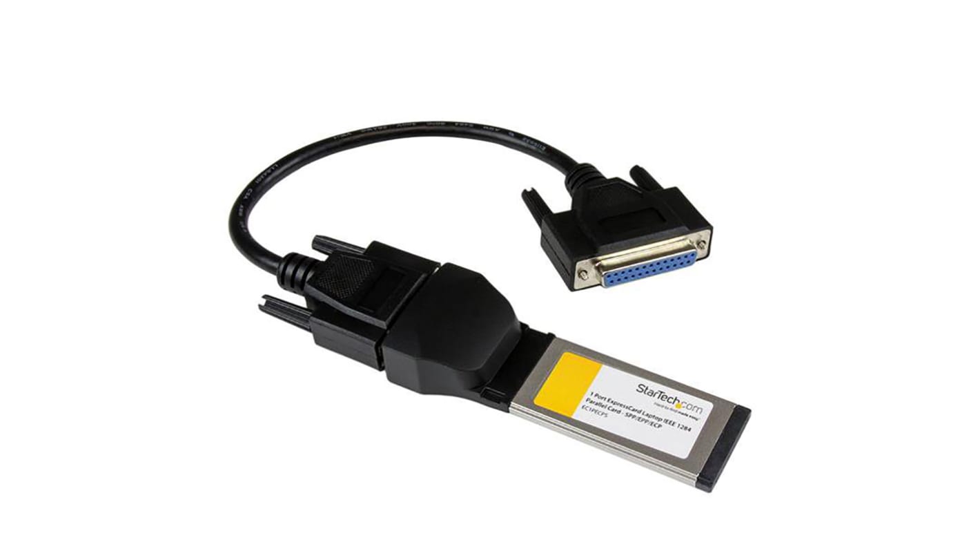 Ec1pecps startech 1 expresscard parallel serial board rs