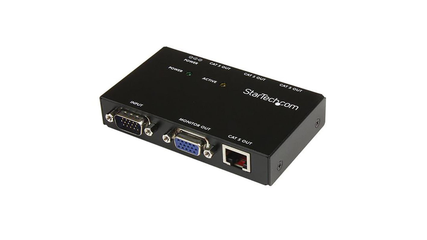 StarTech.com VGA over CAT 5 Extender 150m, 1600 x 1200 Maximum Resolution
