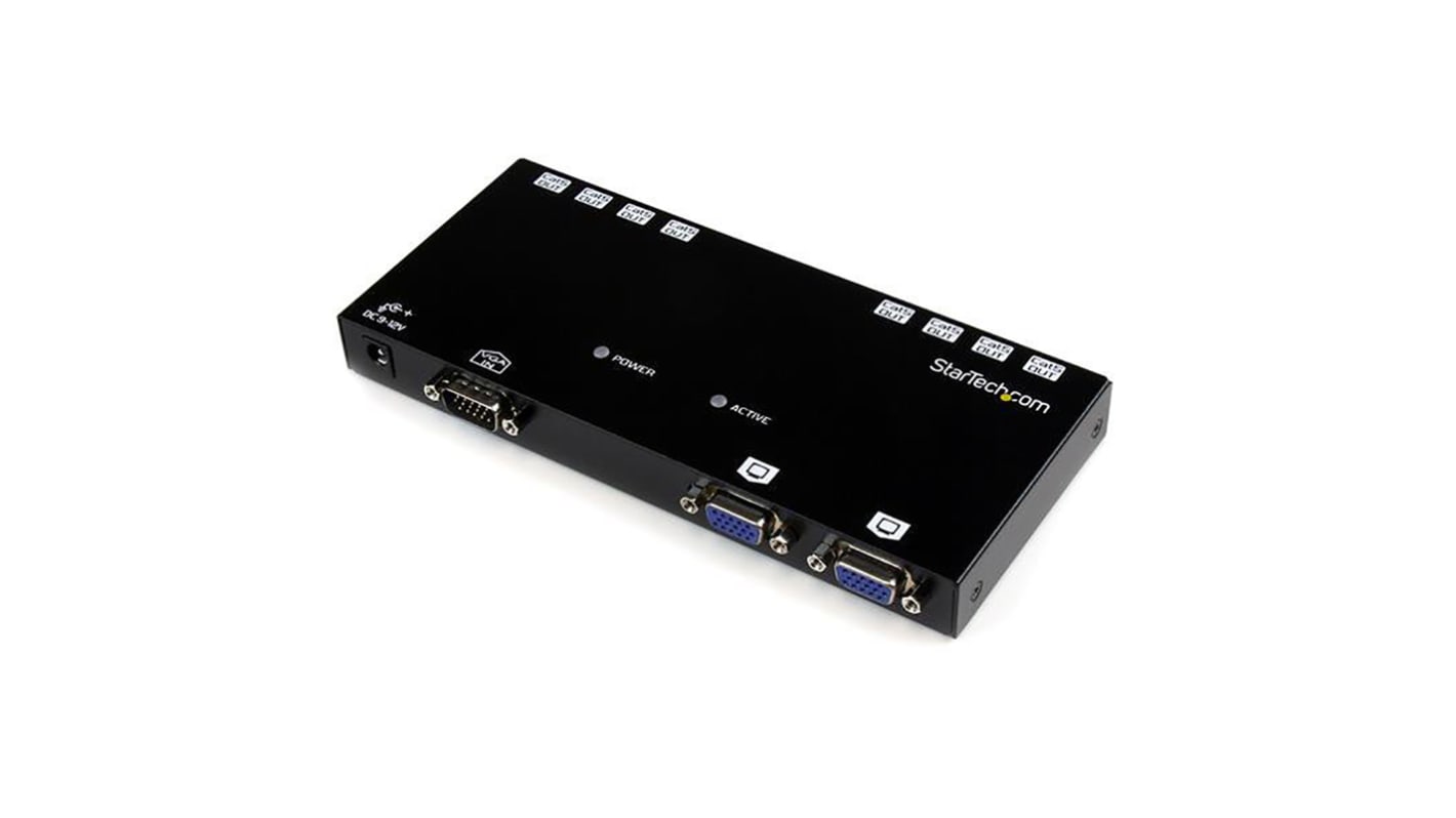 StarTech.com 8 Port VGA over CATx Extender 150m, 1600 x 1200 Maximum Resolution