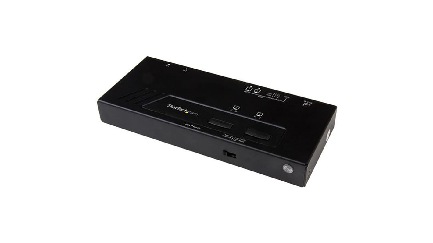 StarTech.com 2 Port 1 Input 1 Output HDMI Matrix Switch  - up to 4K
