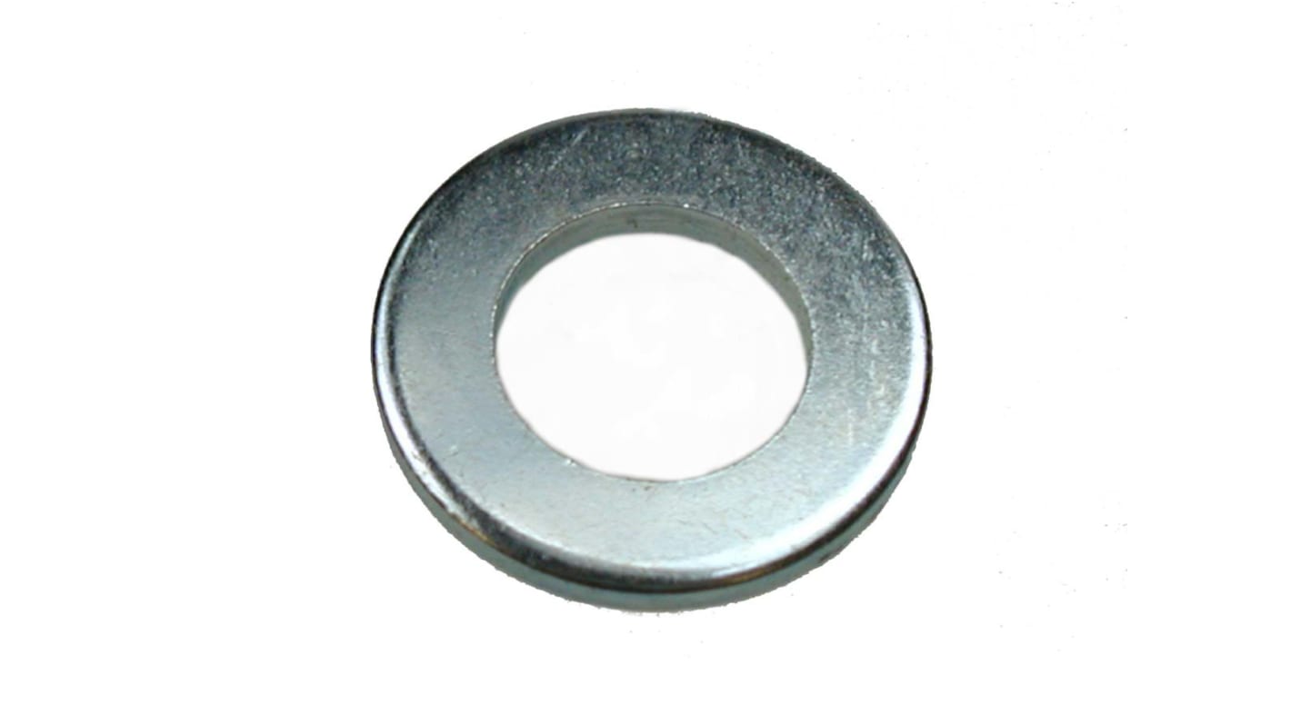RS PRO Bright Zinc Plated Steel Plain Form C Washers, M24, BS 4320C