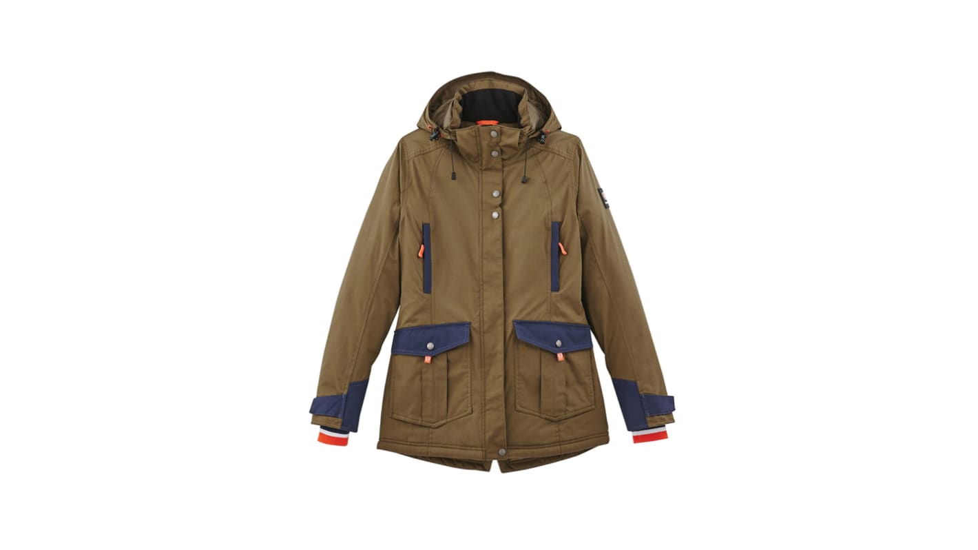 Parade OMESSA Parka Damen Parka, wasserdicht Polyester Khaki, Größe XXL