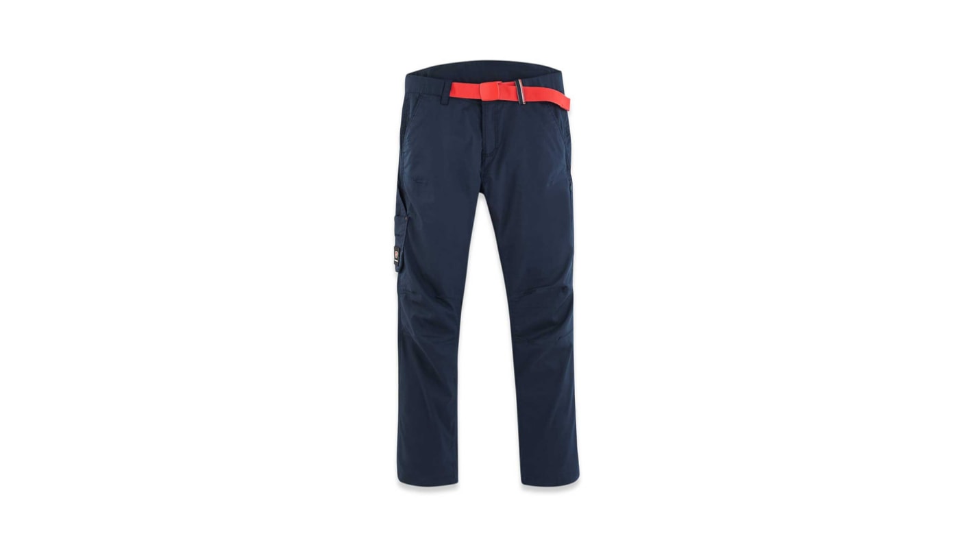 Parade BOGOTA Blue Cotton Work Trousers, 42 Waist