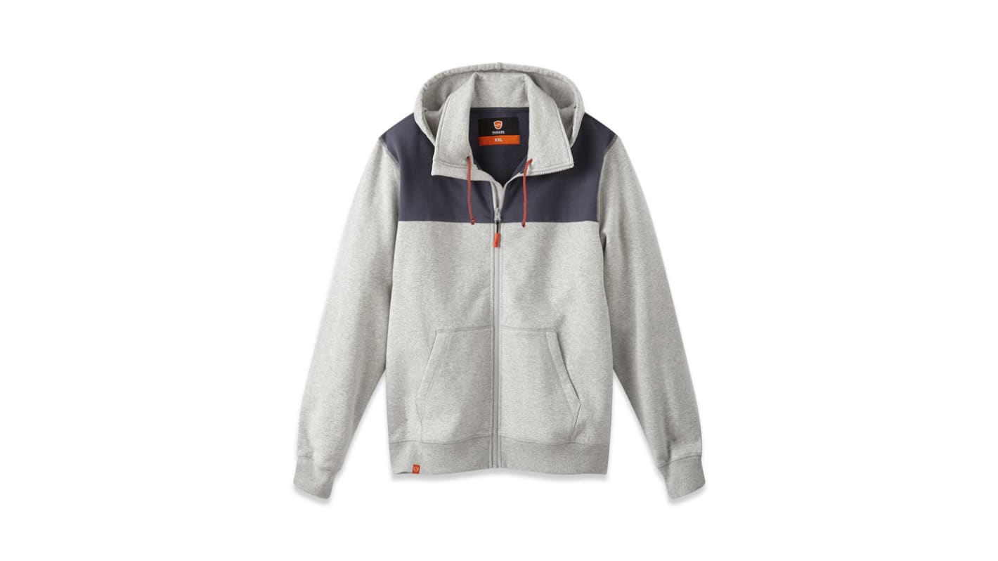 Sudadera de trabajo con capucha Parade de color Gris, talla M, para , Unisex, serie OCAMPO, Algodón