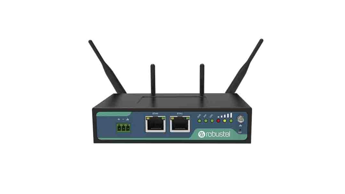 Router Robustel, 2 porte LAN, 10/100Mbit/s, 2.4GHz, 802.11b, 4G, WiFi