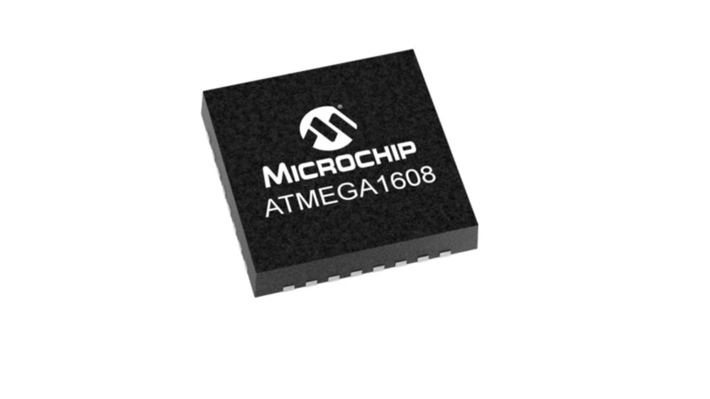 Mikrokontroler Microchip ATmega QFN 32-pinowy Montaż powierzchniowy AVR 16 kB 8bit CAN: 20MHz RAM:2 kB Ethernet: Flash