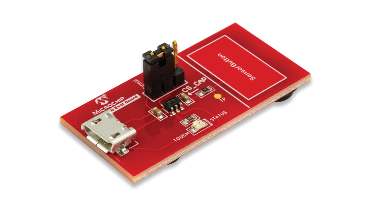 Microchip AC160219 AT42QT1010 Evaluation Kit Entwicklungskit