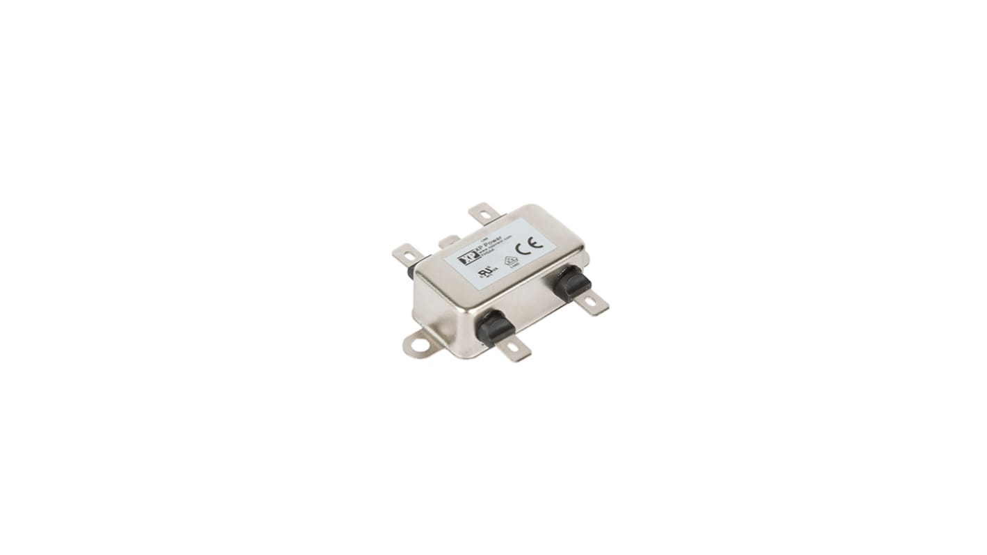 XP Power, FHSA 3A 264 V ac 0 → 400Hz, Chassis Mount EMI Filter, Quick Connect, Single Phase