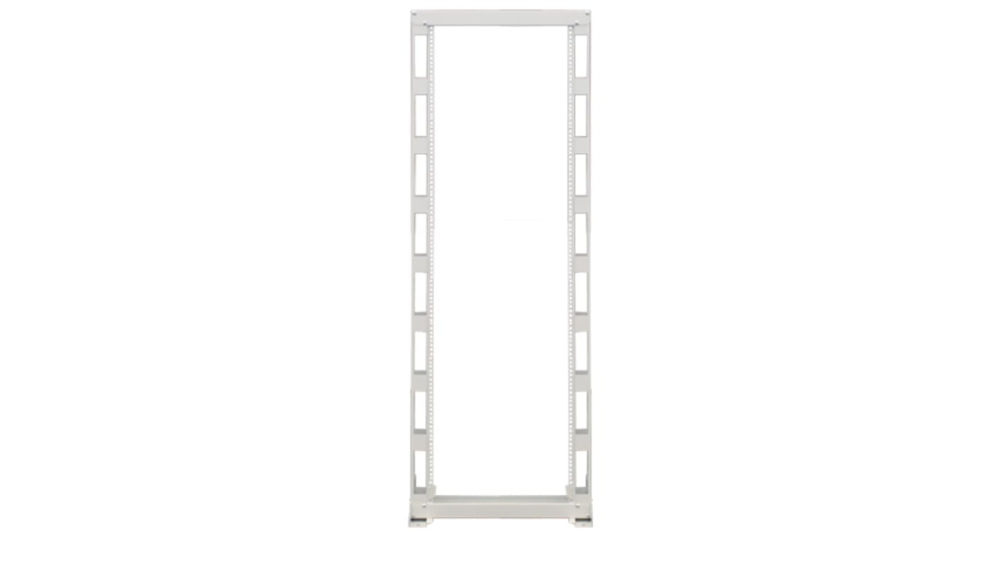 APW Grey 42U Steel Server Rack , with 2-Post Frame