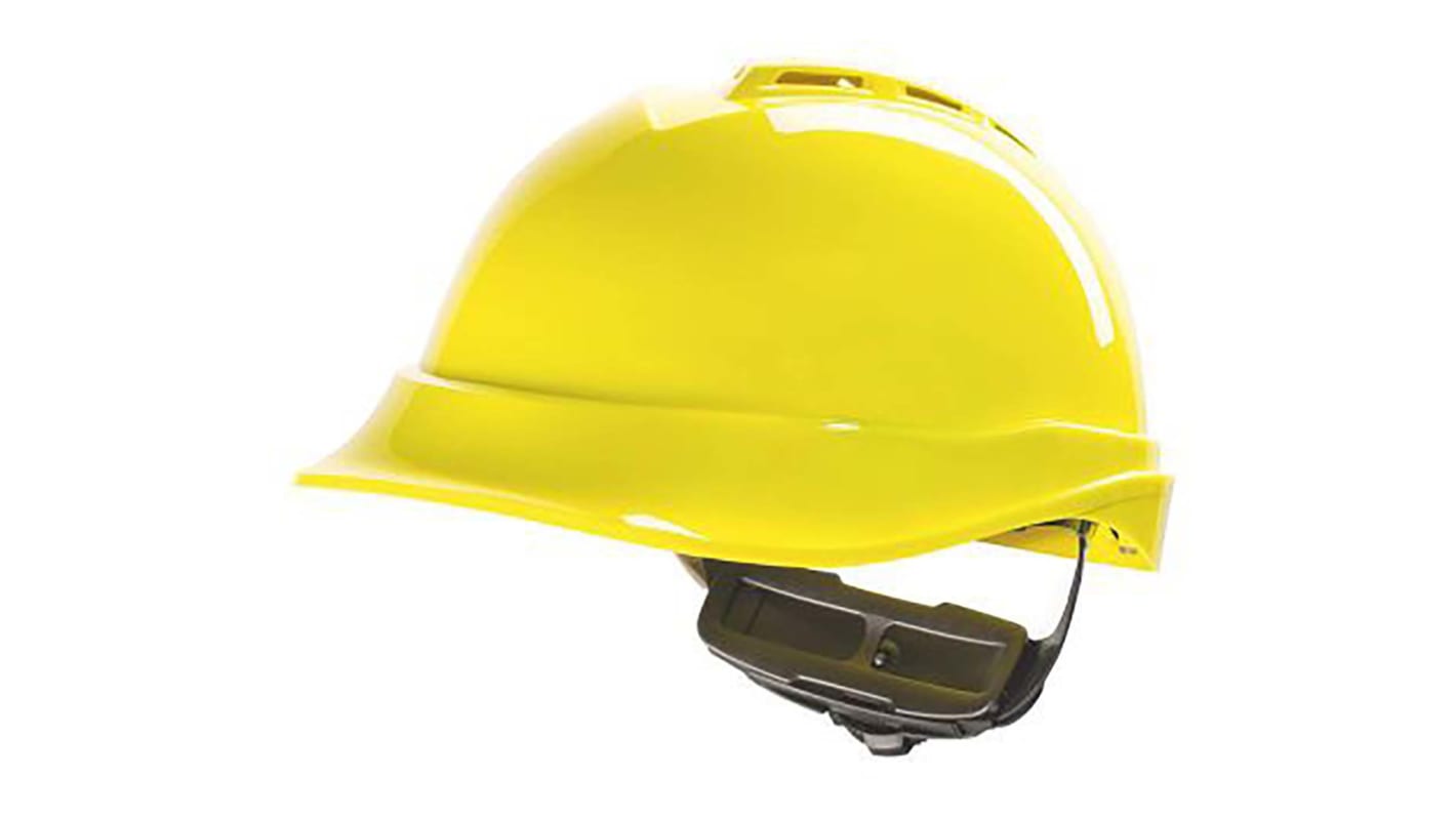 MSA Safety V-Gard 500 Yellow Safety Helmet