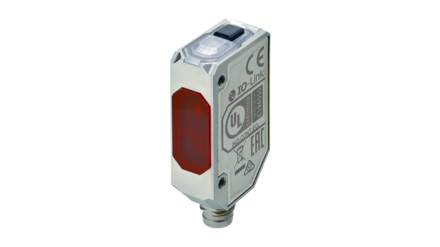 Omron Diffuse with Background Suppression Photoelectric Sensor, Compact Sensor, 10 mm → 200 mm Detection Range