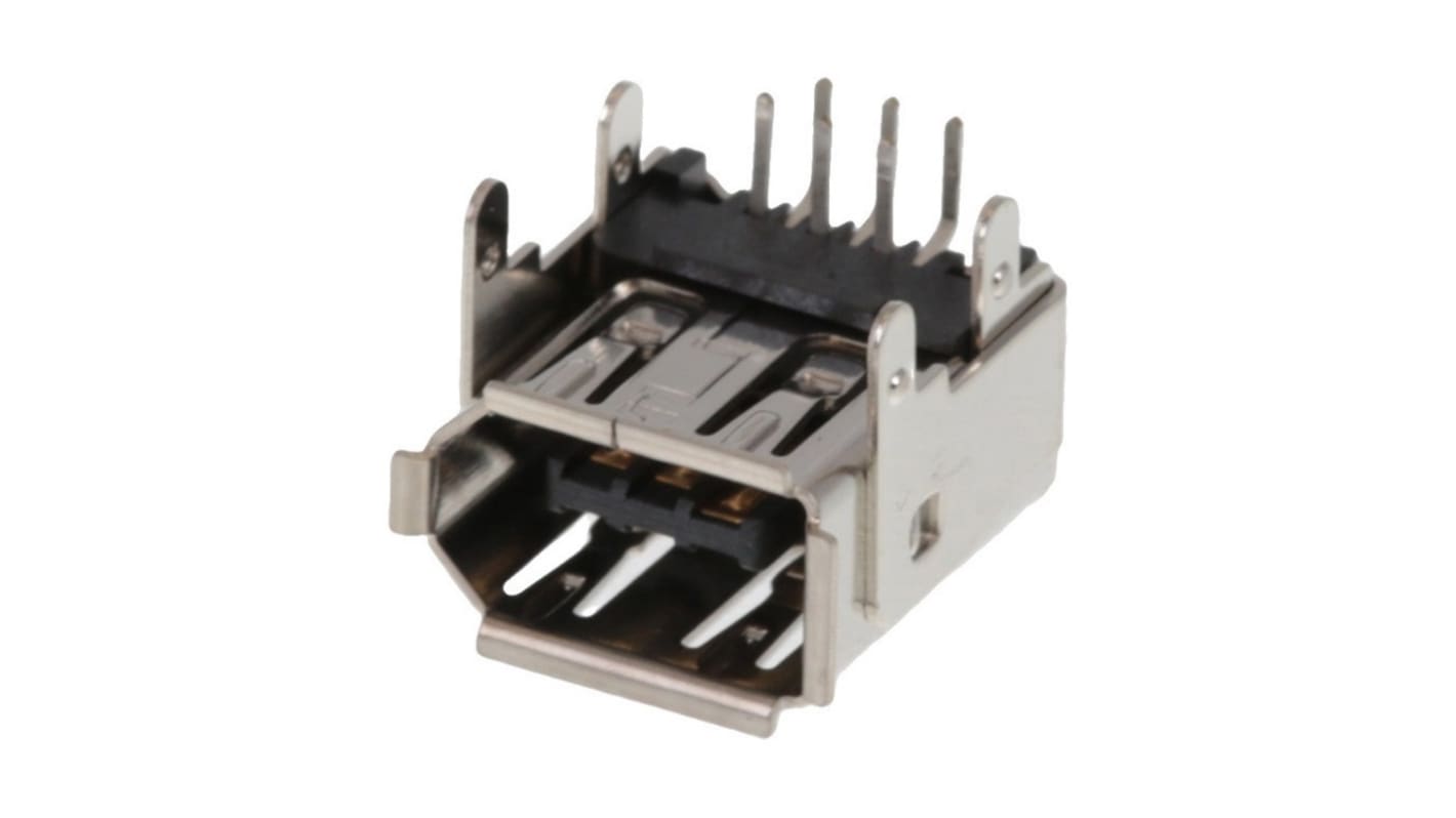 Molex 火线接口, 6针, THT, 125 V 有效值交流/直流, 1.5A