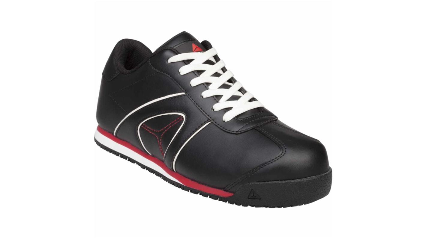Scarpe sportive antinfortunistiche S3 Delta Plus D-SPIRIT tg. 44, col. Nero, resistenti all'acqua, con puntale di