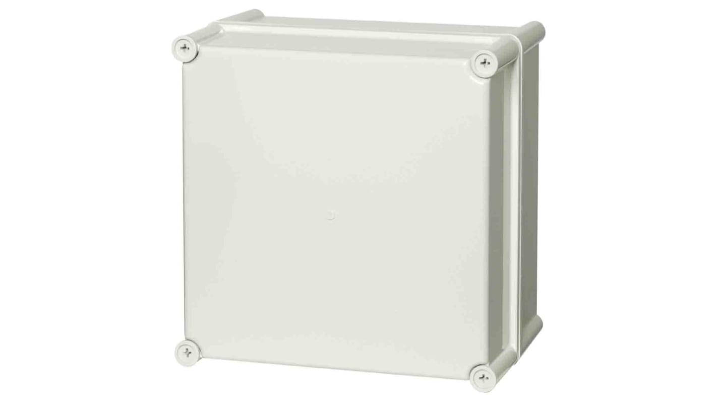 Fibox Grey ABS Enclosure, IP66, IP67, IK08, Grey Lid, 278 x 278 x 180mm