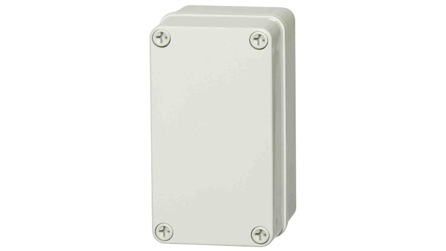 Fibox Grey ABS Enclosure, IP66, IP67, IK07, Grey Lid, 140 x 80 x 65mm