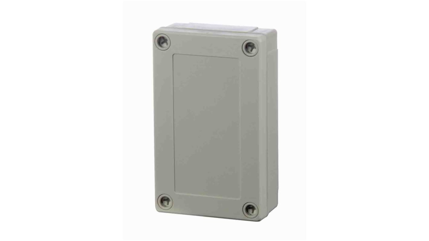 Caja Fibox de Policarbonato Gris, 130 x 80 x 50mm, IP67
