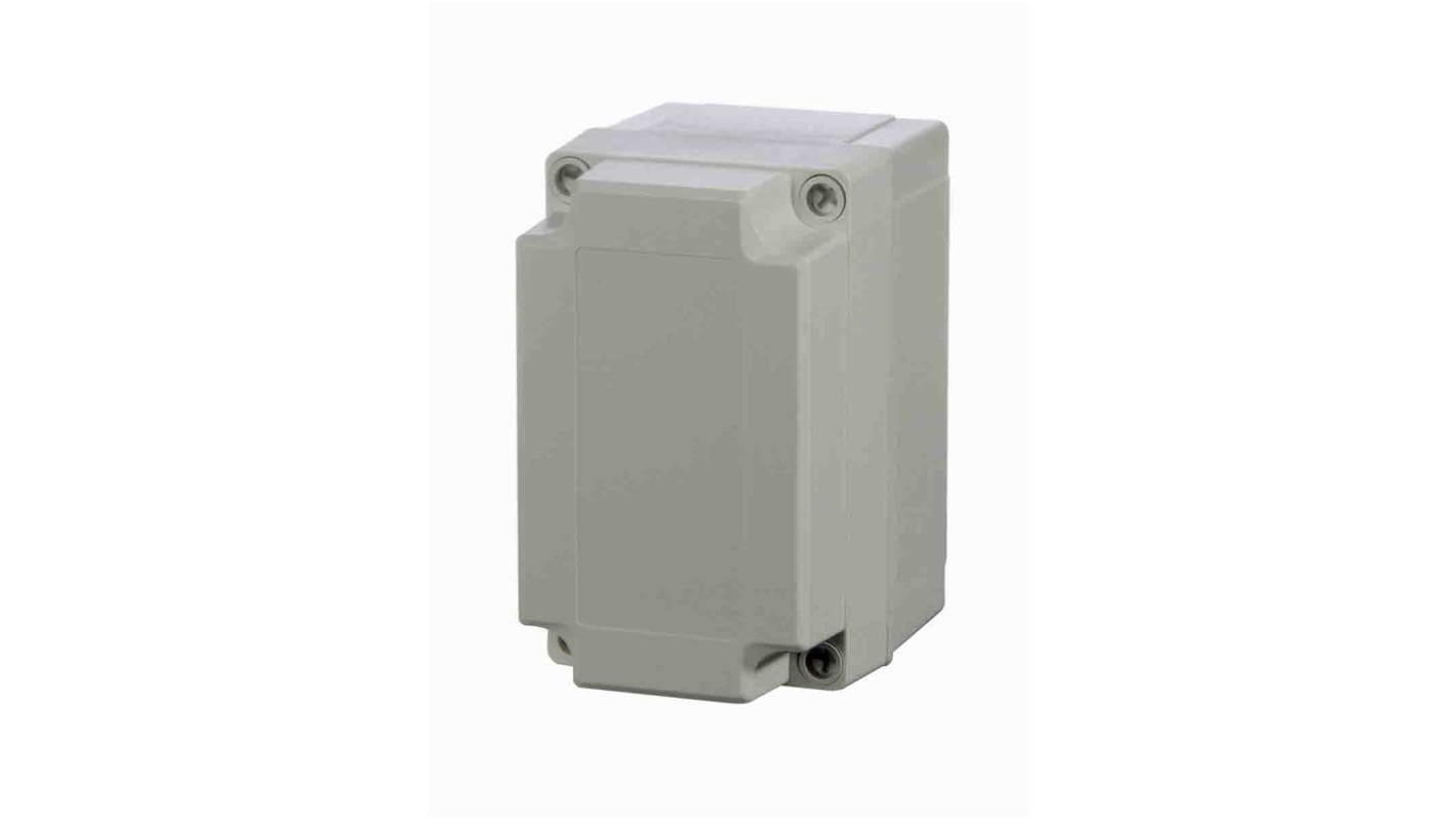 Caja Fibox de Policarbonato Gris, 130.1 x 80.1 x 125mm, IP67