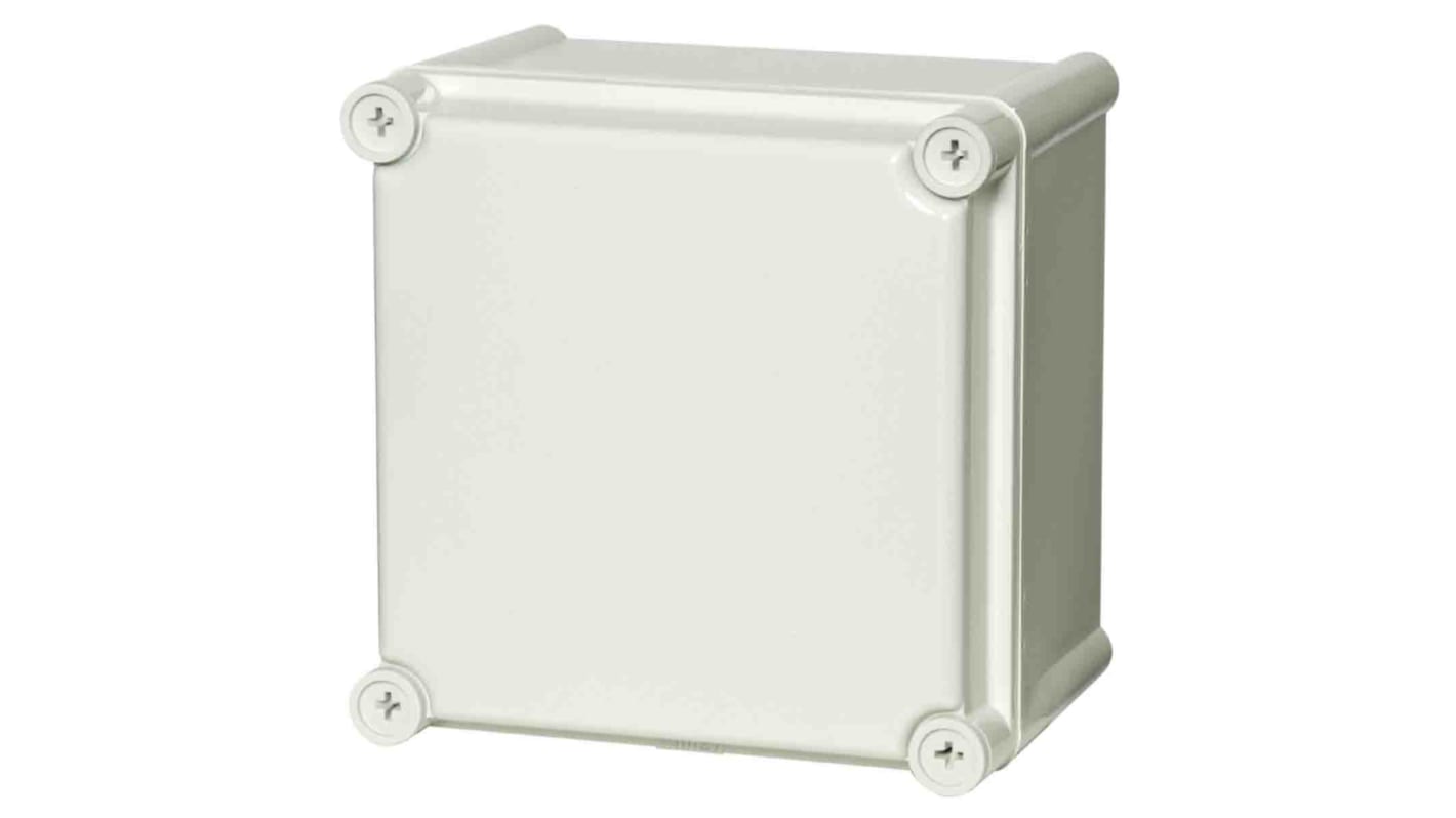 Caja Fibox de ABS Gris, 188 x 188 x 130mm, IP67